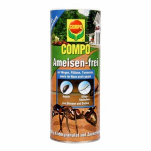 COMPO Ameisen-frei, Staubfreies Ködergranulat mit Nestwirkung, 500 g