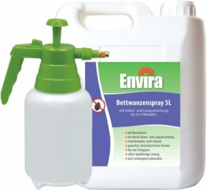 ENVIRA Anti-Bettwanzenspray 5Ltr + 2Ltr Drucksprüher